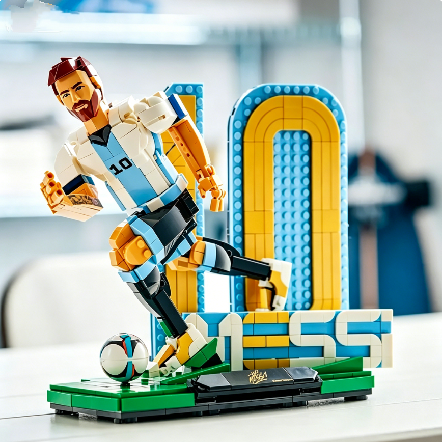 Wedding Superstar - 2026 New 958pcs Football Superstar Number