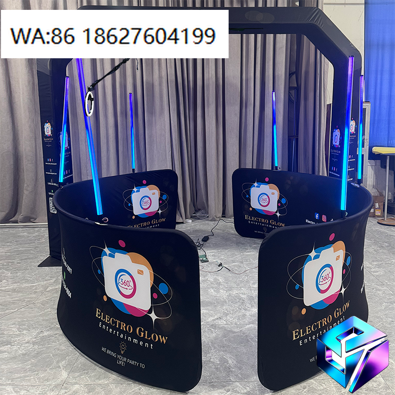 Wedding Event Supply - Overhead 360 Photo Booth Enclosure Automatic