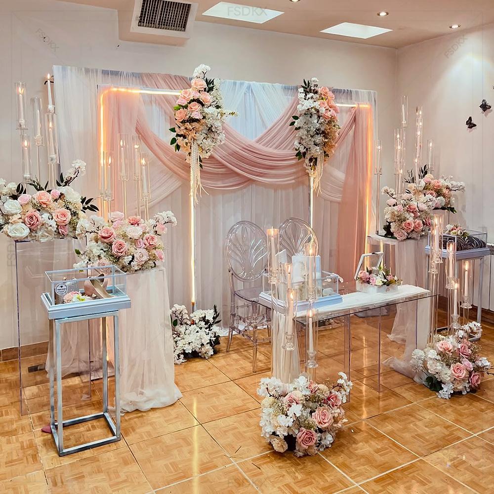 Wholesale Luxury Customized Me - مراجعة Wedding Backdrop Curtain وسعره