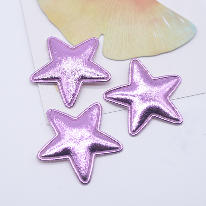 50Pcs 40mm Leather Star Appliq - مراجعة Wedding Superstar وسعره