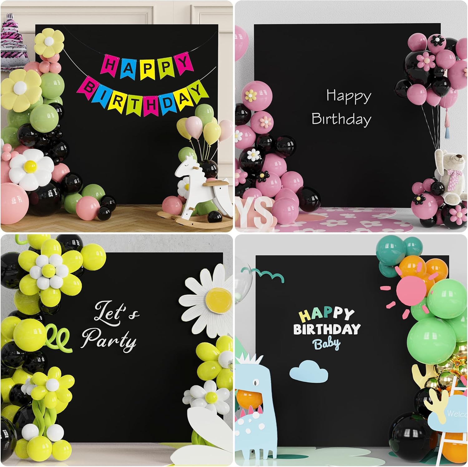 Black Spandex Square Arch Cove - مراجعة Wedding Backdrop Curtain وسعره