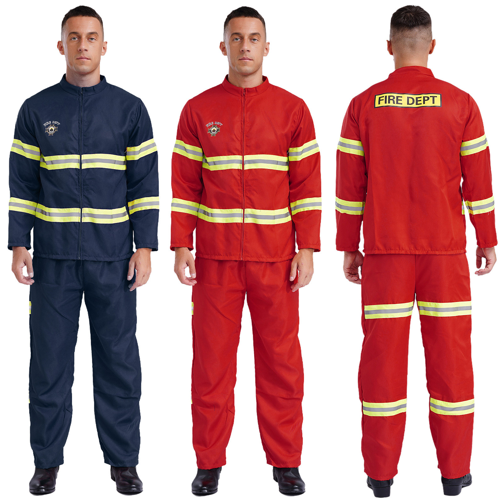 Adults Mens Firefighter Cospla - مراجعة Wedding Job وسعره
