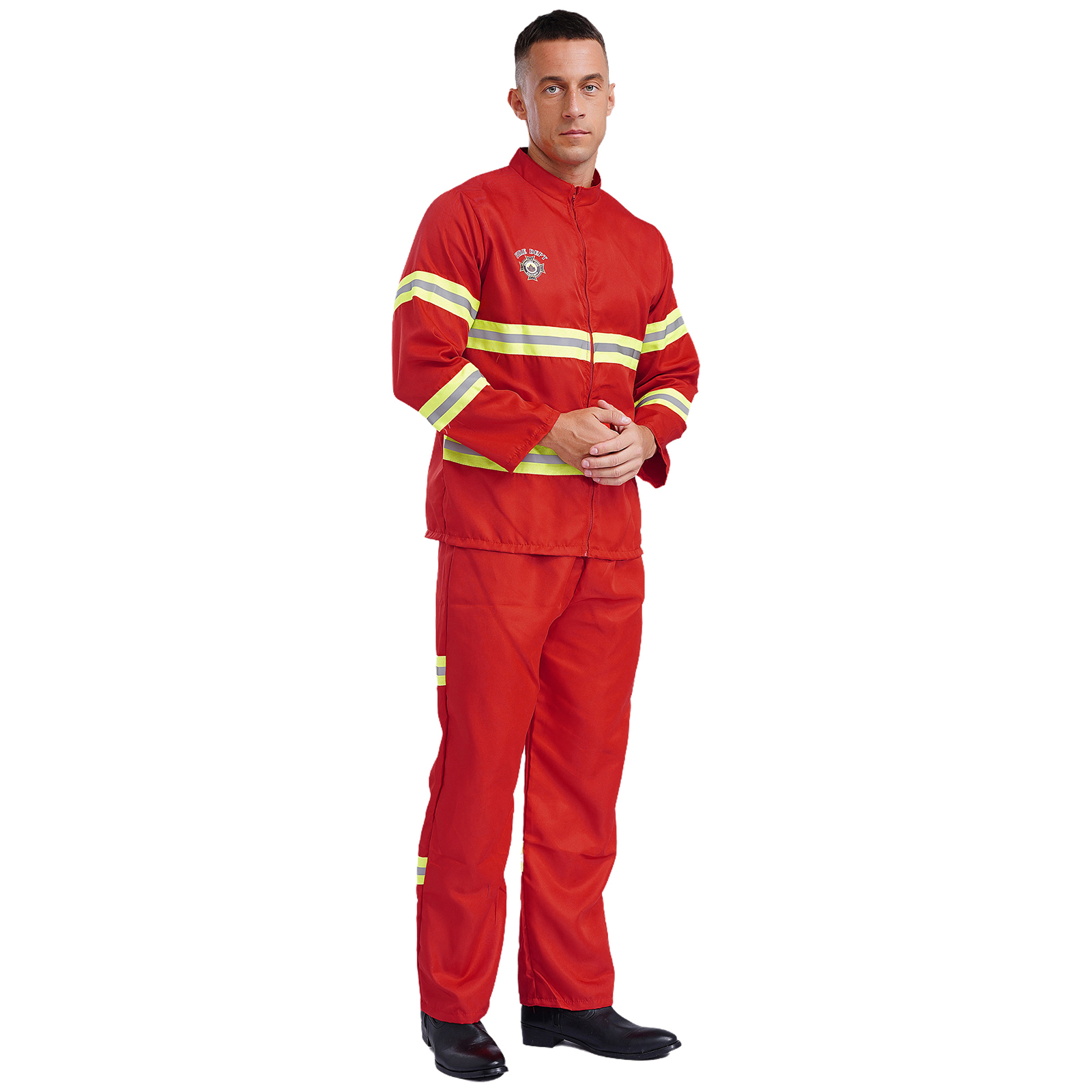 Adults Mens Firefighter Cospla - مراجعة Wedding Job وسعره