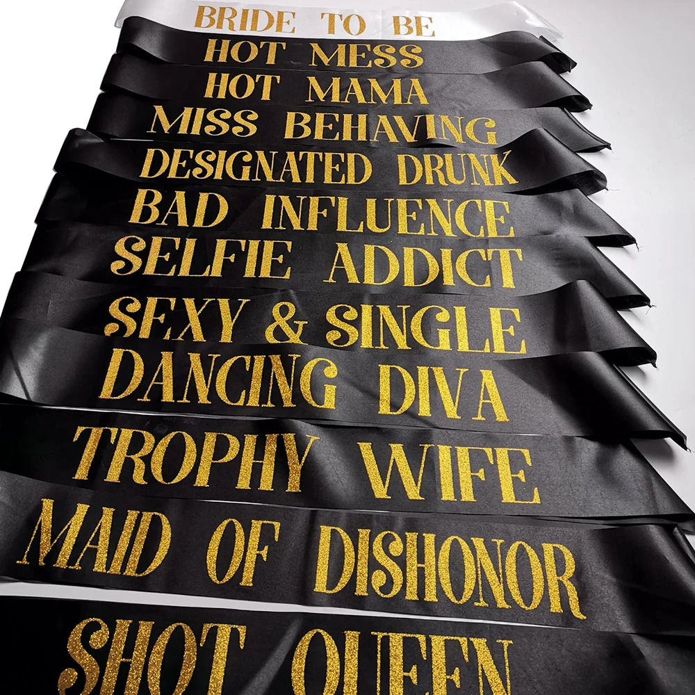 Wedding Party Bride To Be Team - مراجعة Bride Tribe Sash وسعره