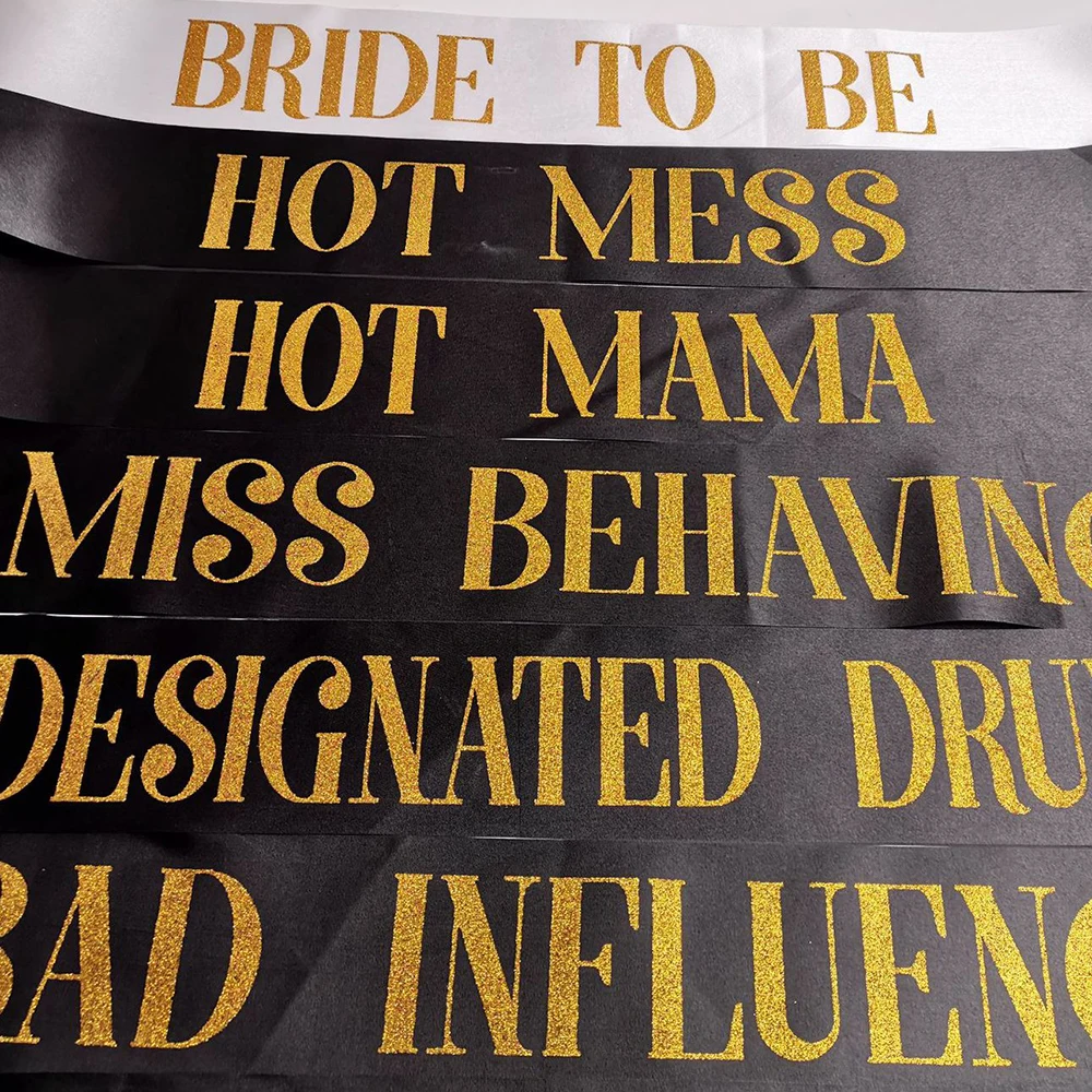 Wedding Party Bride To Be Team - مراجعة Bride Tribe Sash وسعره