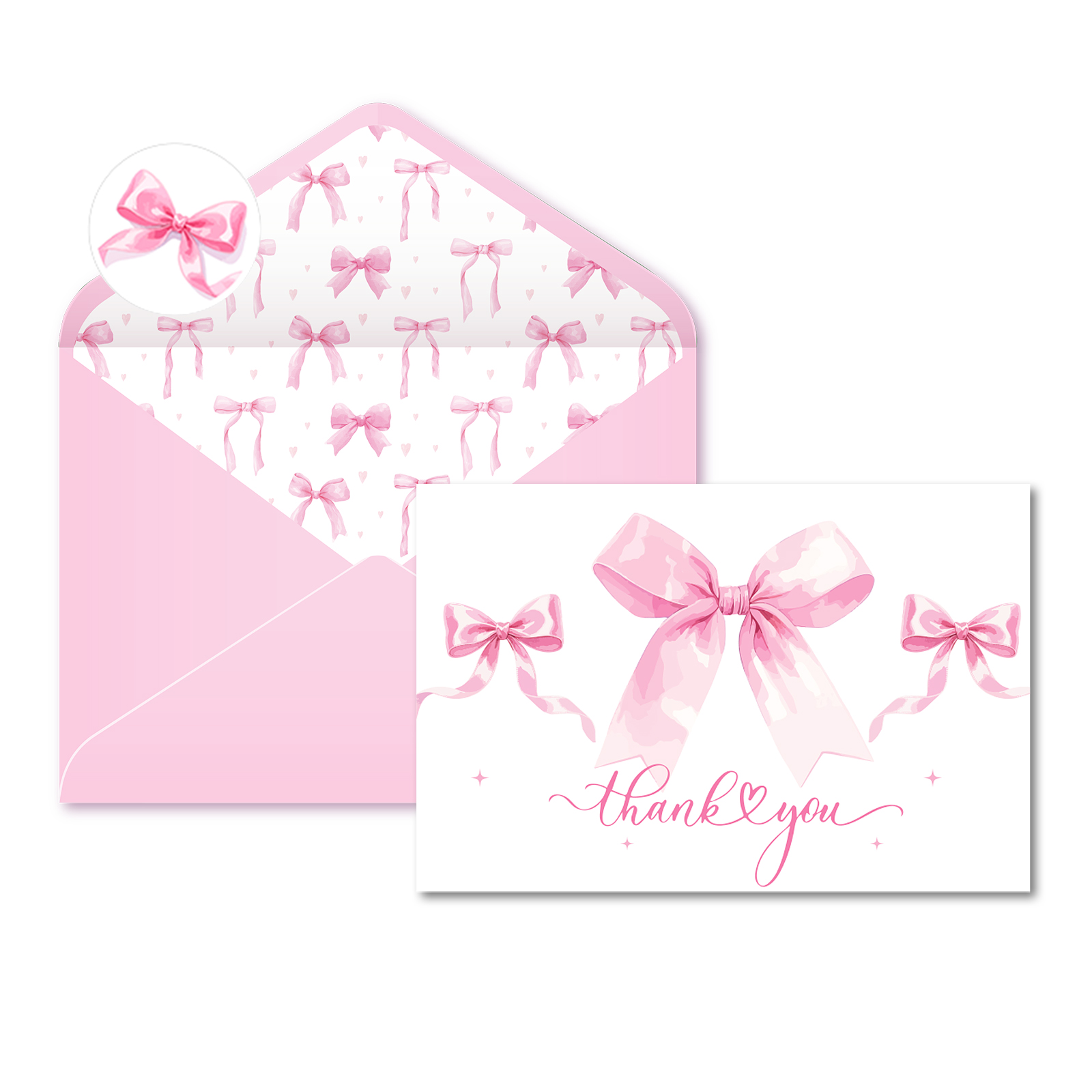 13pcs Pink Bow Tie Greeting Ca - مراجعة Wedding Sutra وسعره