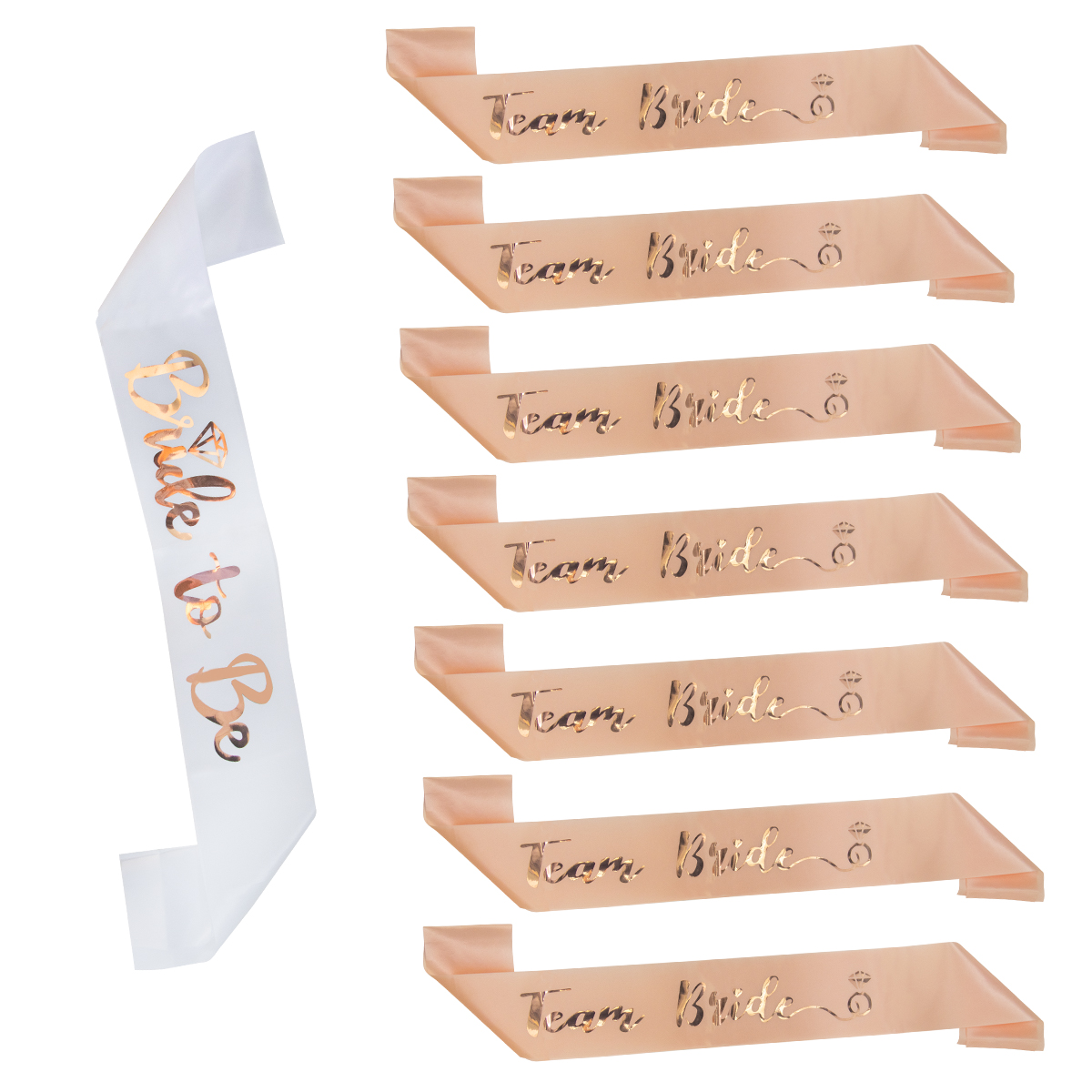 1set Bachelorette Party Bride  - مراجعة Bride Tribe Sash وسعره