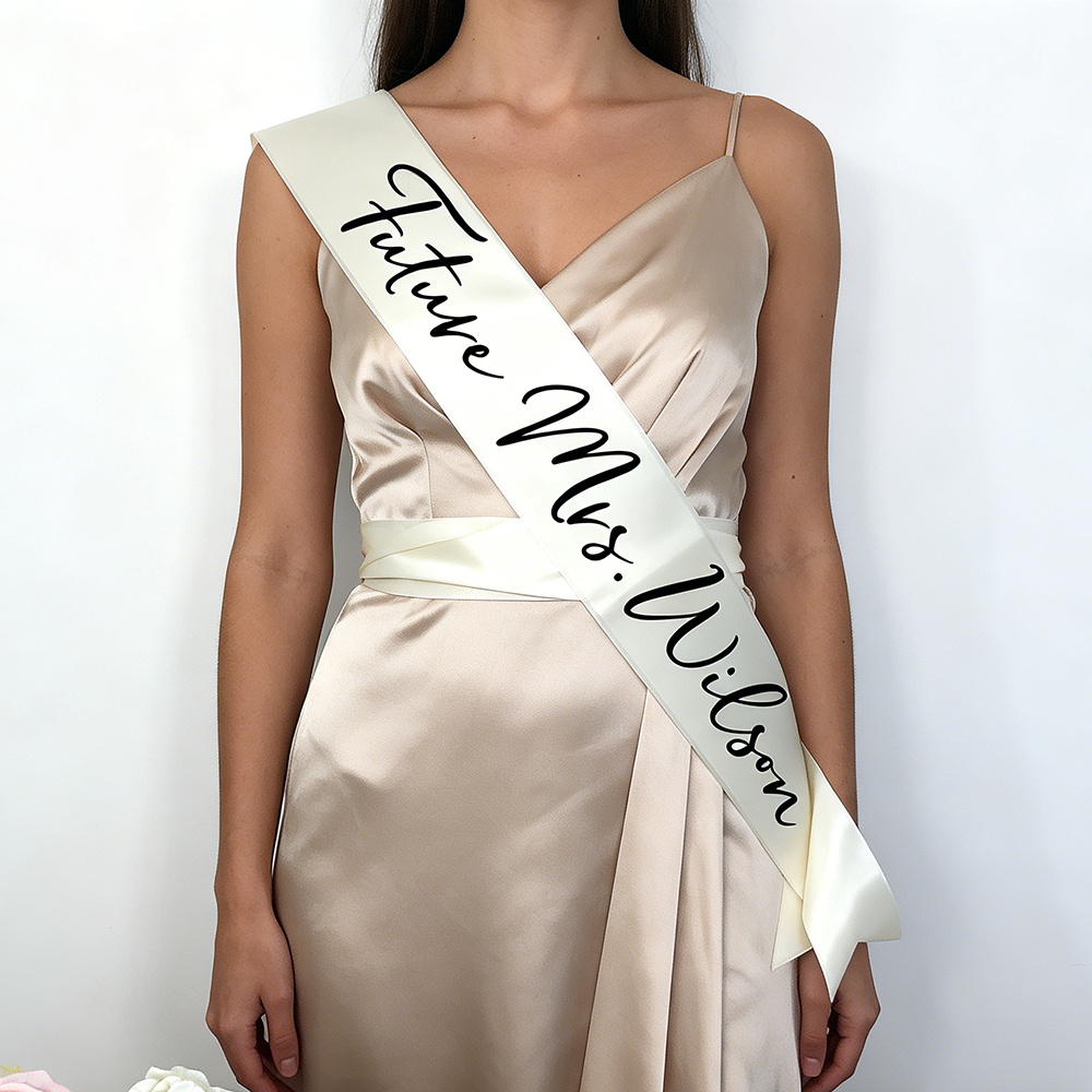 Custom Future Mrs Sash Bachelo - مراجعة Bride Tribe Sash وسعره