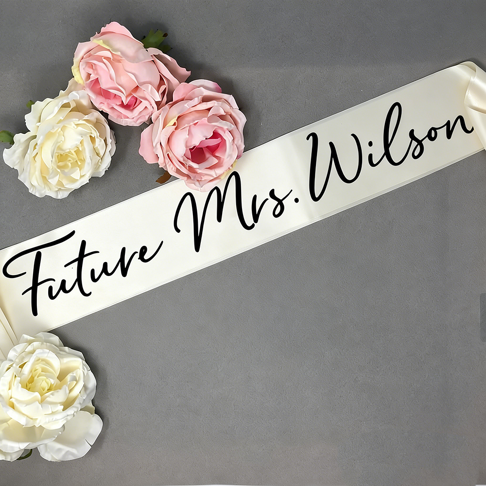 Custom Future Mrs Sash Bachelo - مراجعة Bride Tribe Sash وسعره