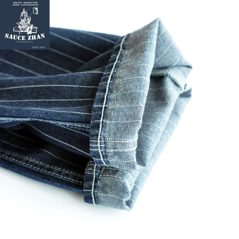 Saucezhan Striped Jeans Men Vi - مراجعة Wedding Job وسعره