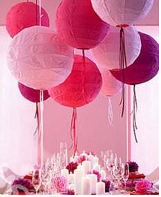 Blue Color China Paper Lantern - مراجعة Wedding Event Supply وسعره