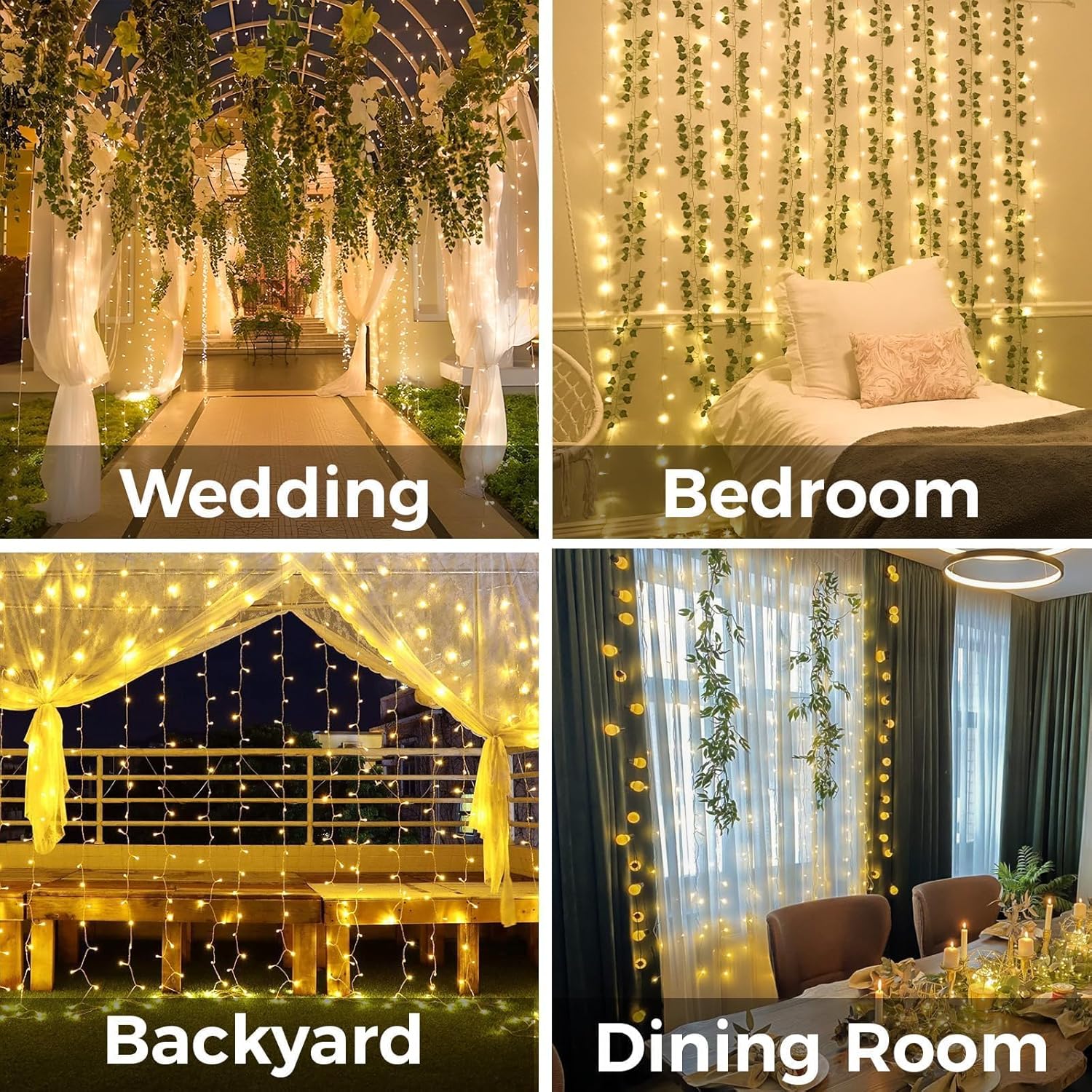 Curtain Lights For Bedroom 200 - مراجعة Wedding Backdrop Curtain وسعره