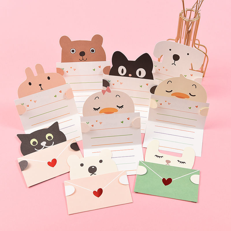 9Pcs Cartoon Animal Gift Card  - مراجعة Wedding Sutra وسعره