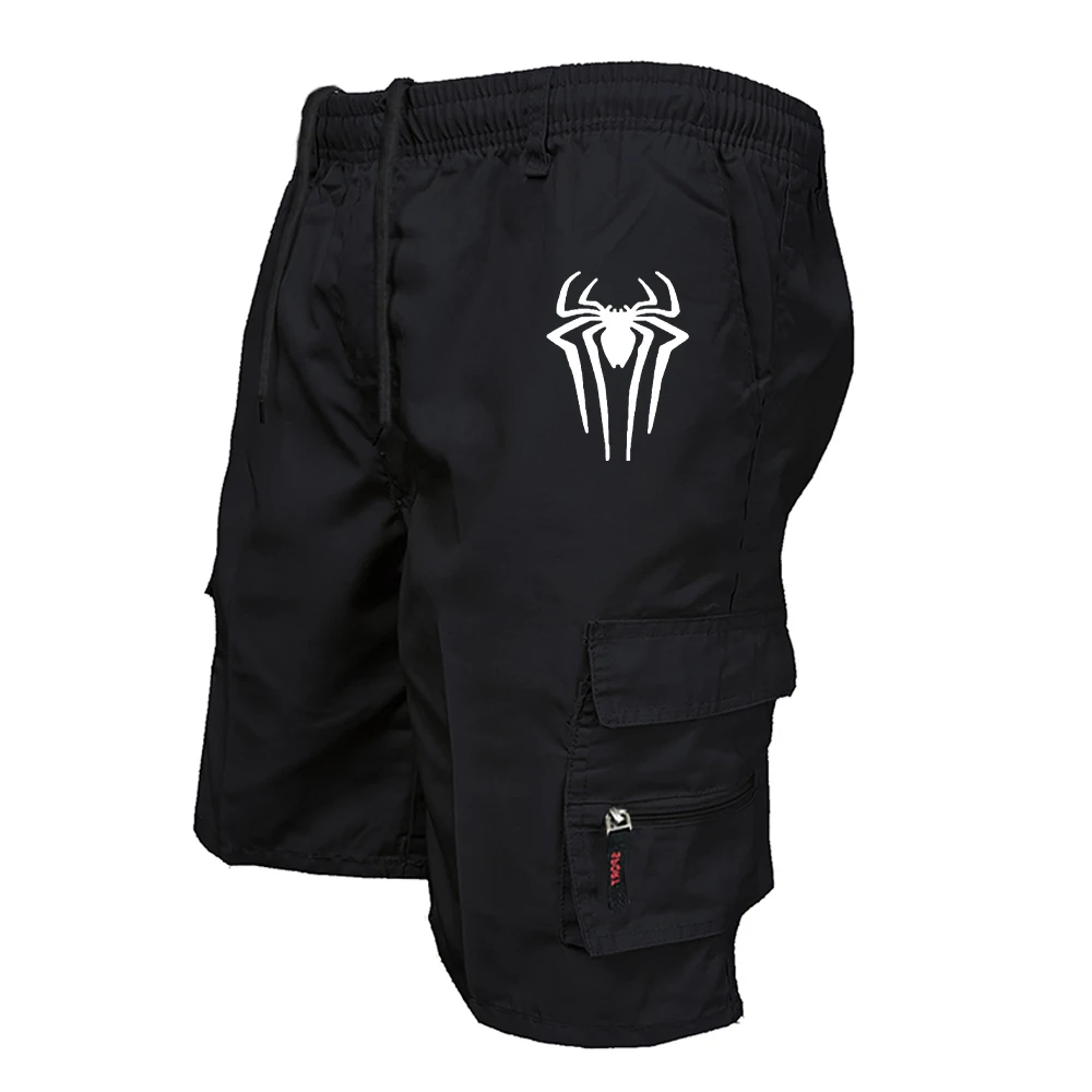 Men's Spider Print Cargo Short - مراجعة Wedding Job وسعره