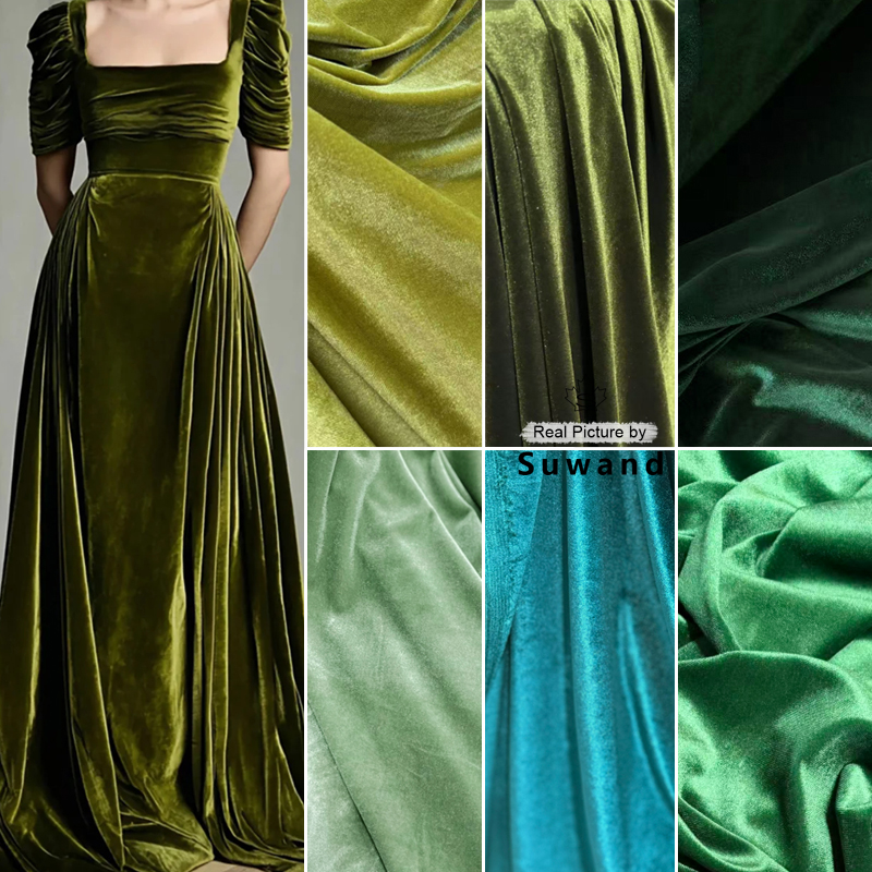 Soft Velvet Fabric for Women F - مراجعة Wedding Backdrop Curtain وسعره