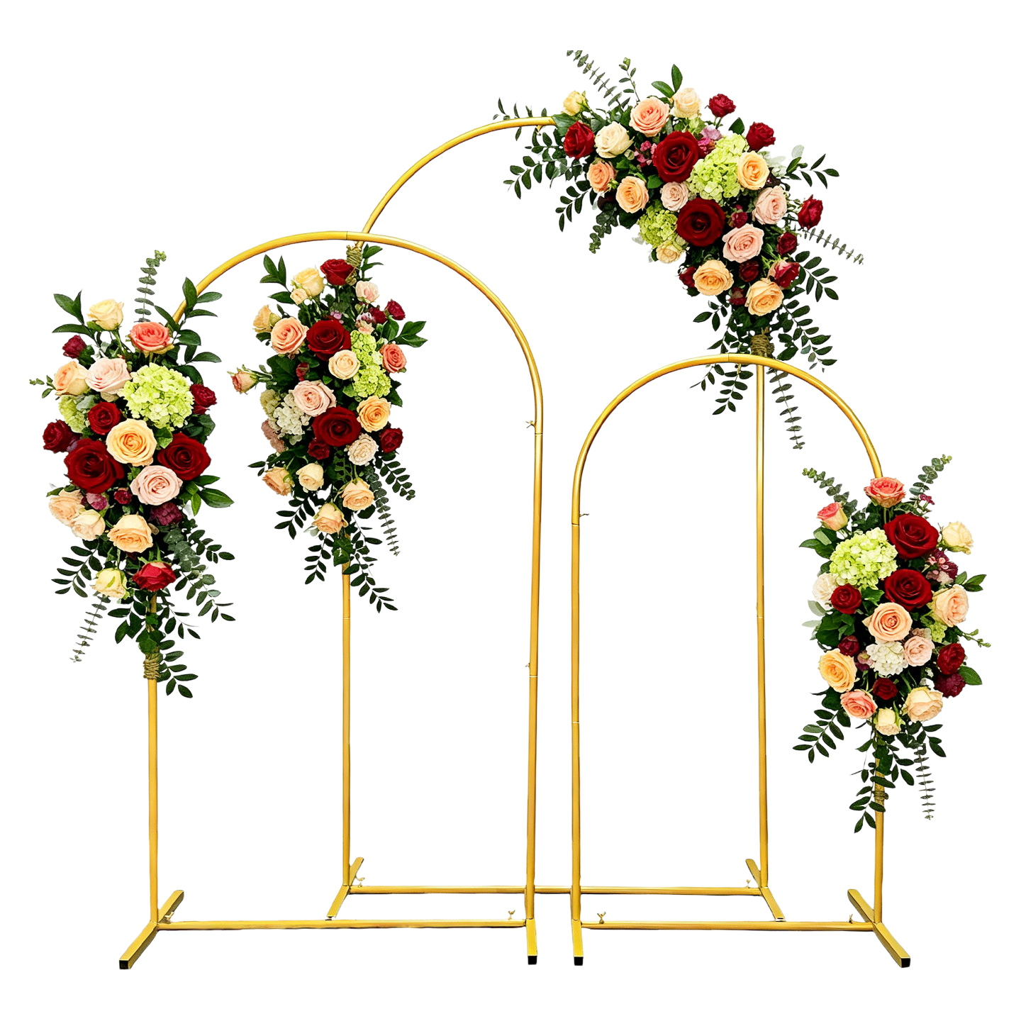 Metal Gold Wedding Arch Stand  - مراجعة Wedding Balloon Arch وسعره