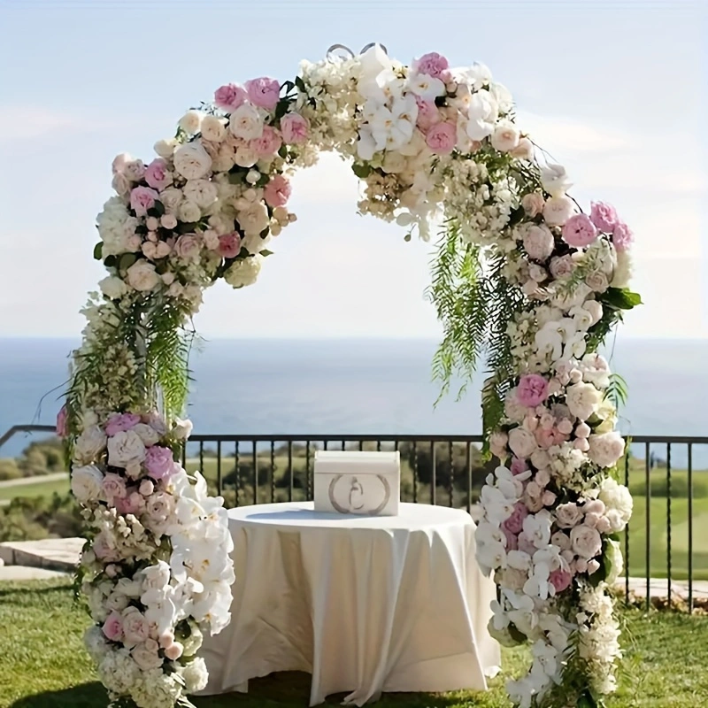 1 set of black metal wedding b - مراجعة Wedding Balloon Arch وسعره