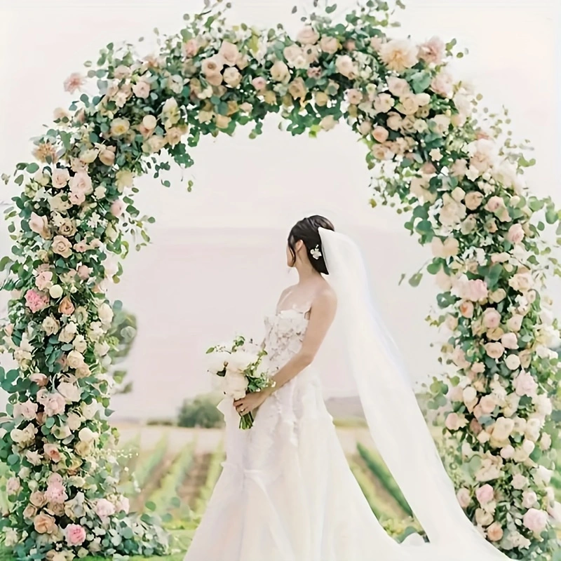 1 set of black metal wedding b - مراجعة Wedding Balloon Arch وسعره