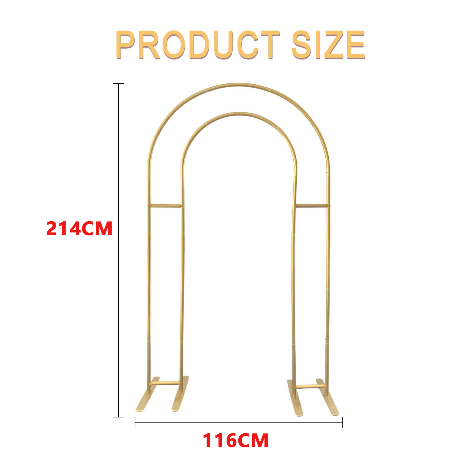 Open Arch Backdrop Stand, Doub - مراجعة Wedding Balloon Arch وسعره