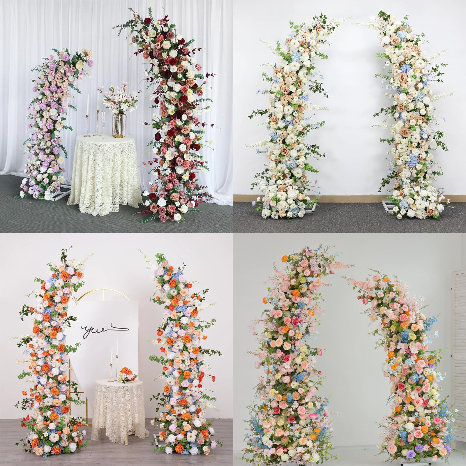 Half Arch Balloon Stand, Flowe - مراجعة Wedding Balloon Arch وسعره
