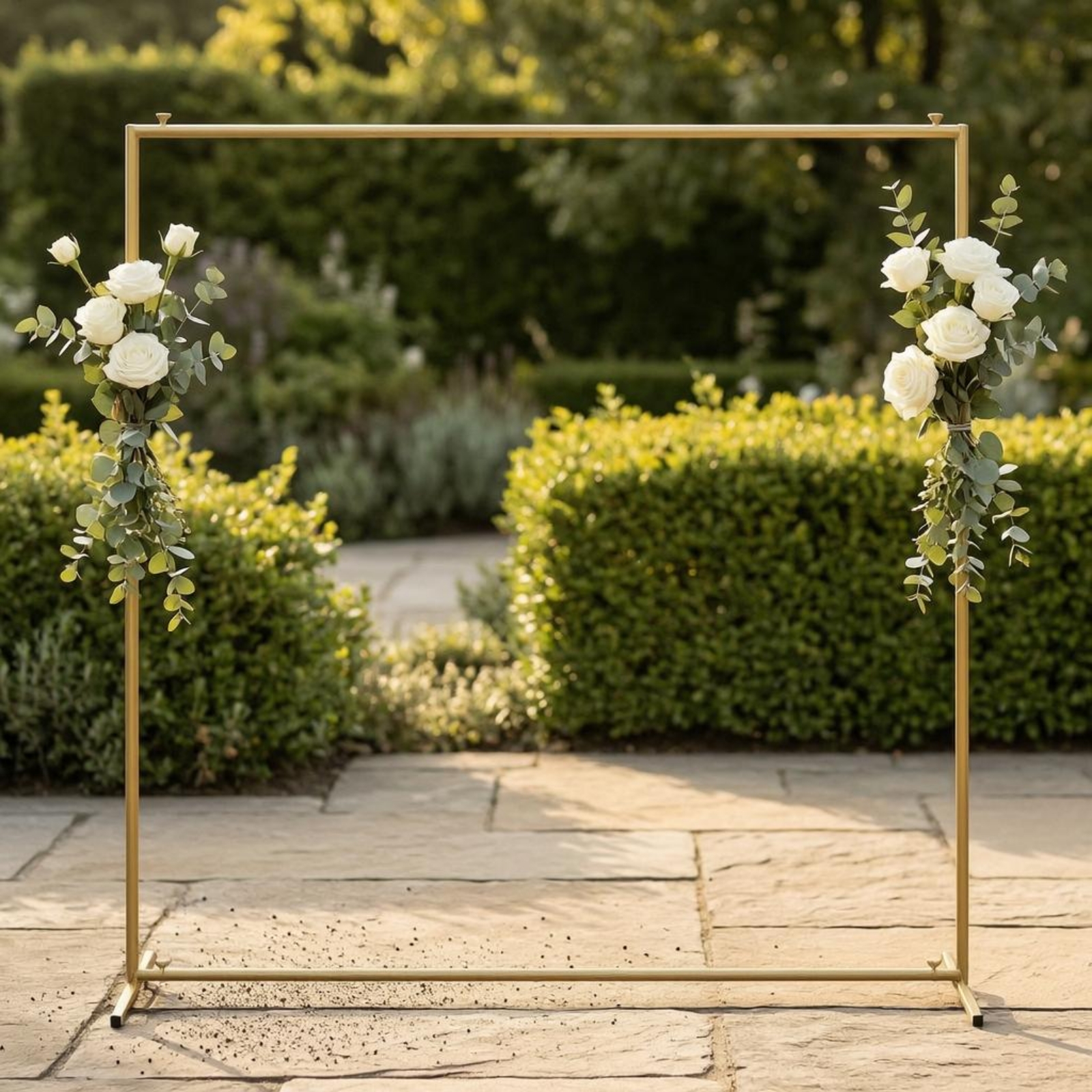 Square Backdrop Frame Stable B - مراجعة Wedding Balloon Arch وسعره