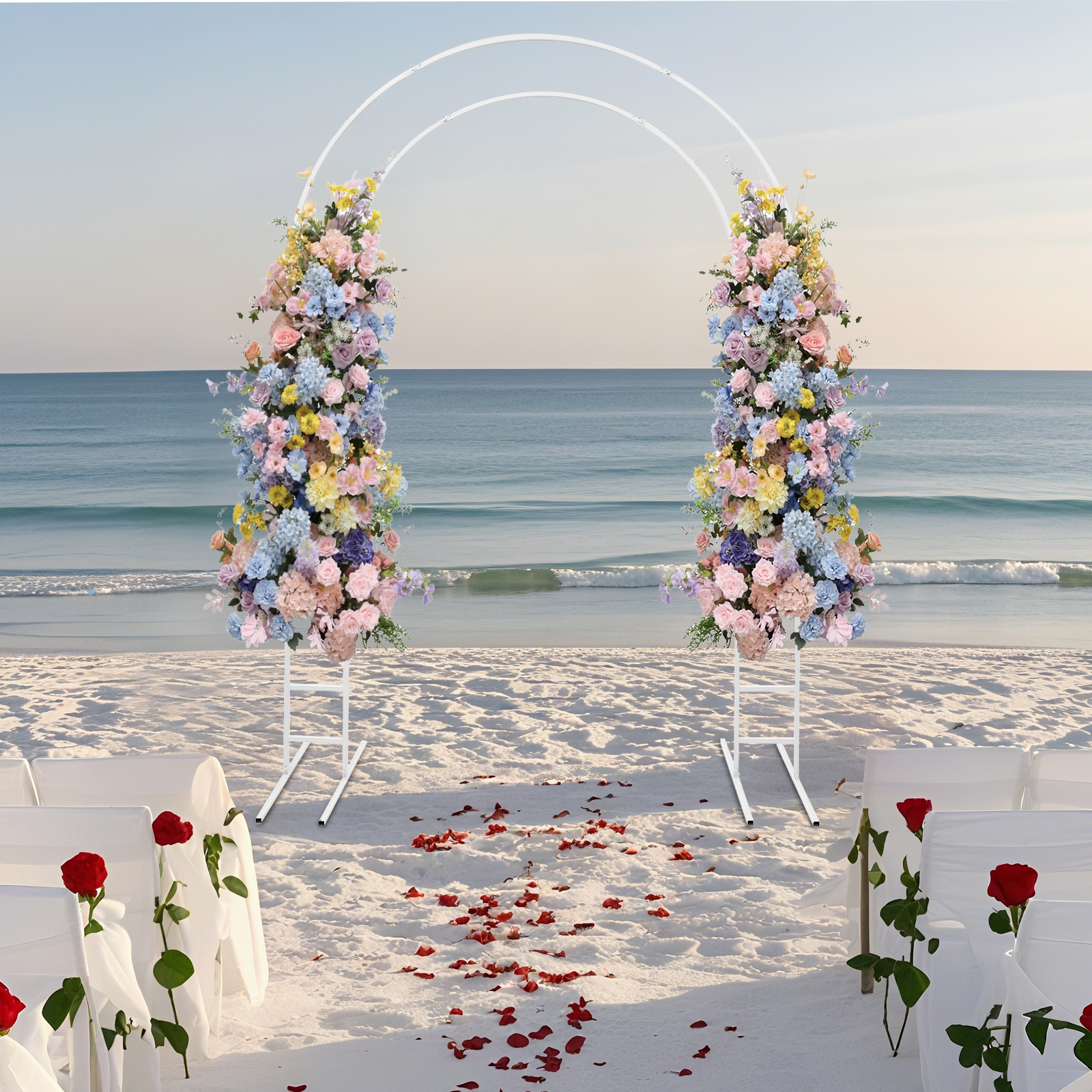 Metal Wedding Stand Arch Frame - مراجعة Wedding Balloon Arch وسعره