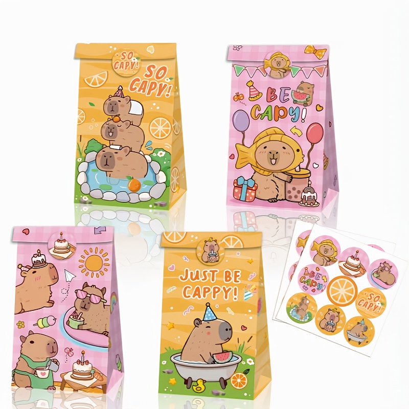 12/24/48pcs Capybara Candy Bag - مراجعة Wedding Event Supply وسعره