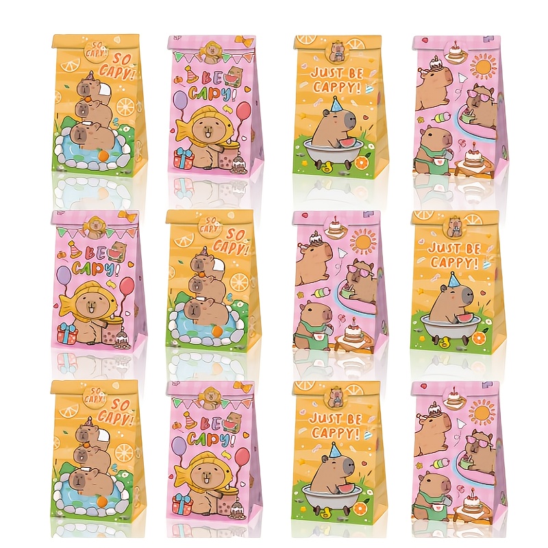 12/24/48pcs Capybara Candy Bag - مراجعة Wedding Event Supply وسعره