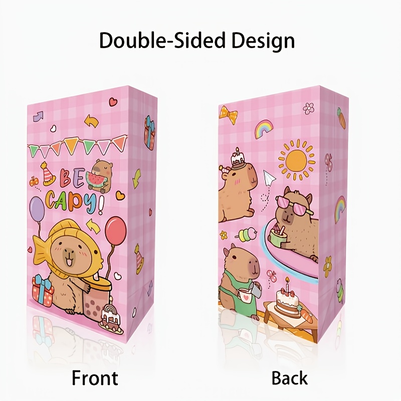 12/24/48pcs Capybara Candy Bag - مراجعة Wedding Event Supply وسعره