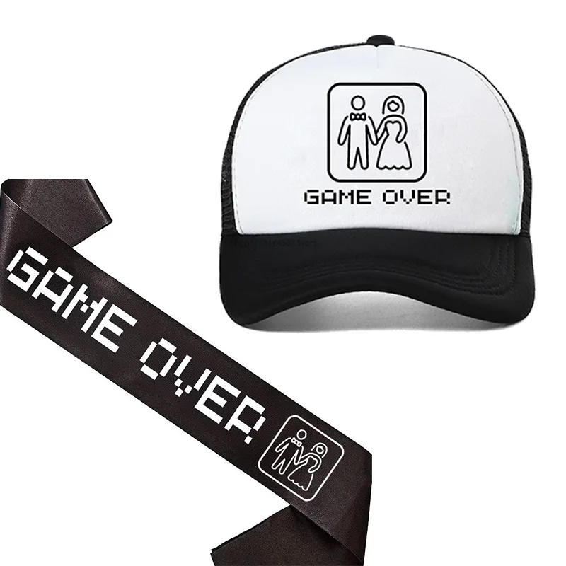 Groom To Be Sash Game Over Hat - مراجعة Bride Tribe Sash وسعره