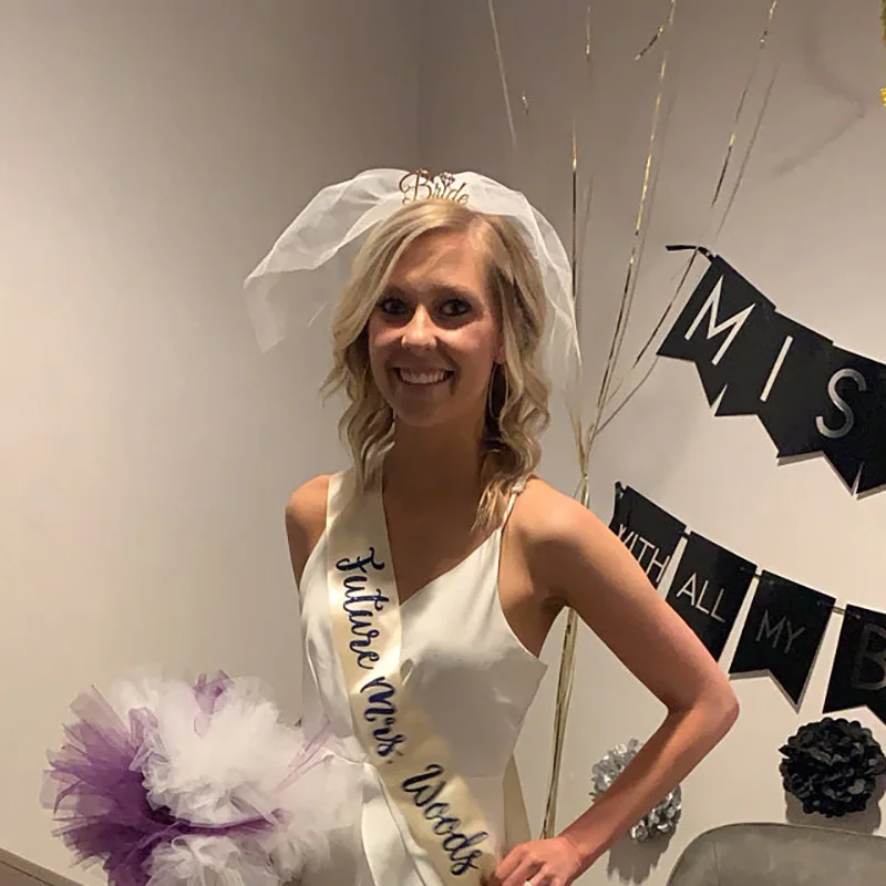 Team Bride tribe Bridesmaid sa - مراجعة Bride Tribe Sash وسعره