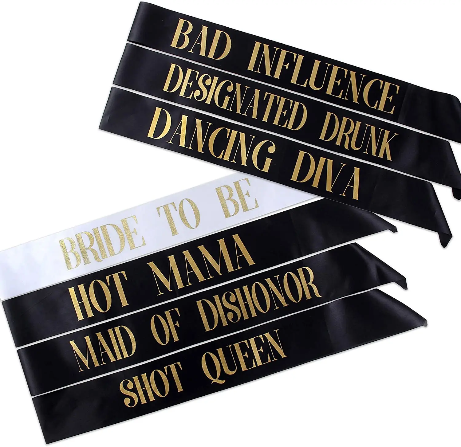 7/12/18pcs Bride To Be Team Br - مراجعة Bride Tribe Sash وسعره