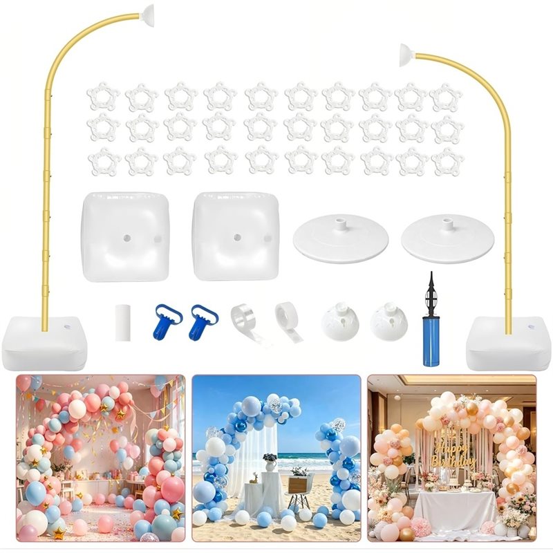 RMWIN-Half Balloon Arch Kit Wi - مراجعة Wedding Balloon Arch وسعره