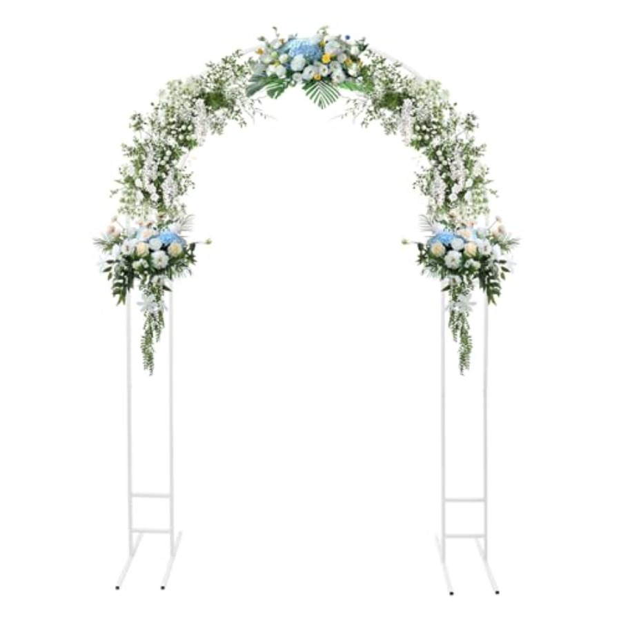 7.2ft metal wedding arch with  - مراجعة Wedding Balloon Arch وسعره