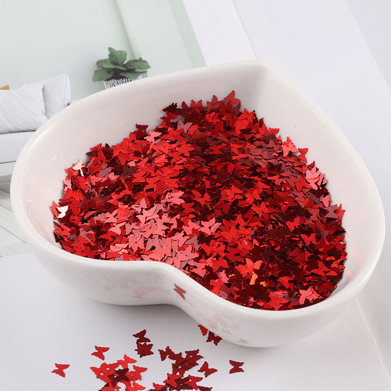 Ultrathin 3mm Butterfly Sequin - مراجعة Wedding Eo وسعره