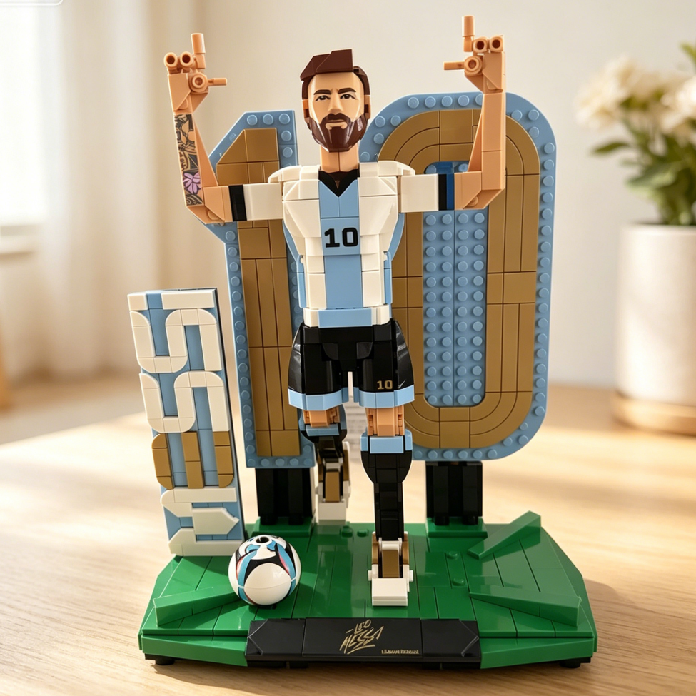 2026 New 958pcs 43015 Football - مراجعة Wedding Superstar وسعره