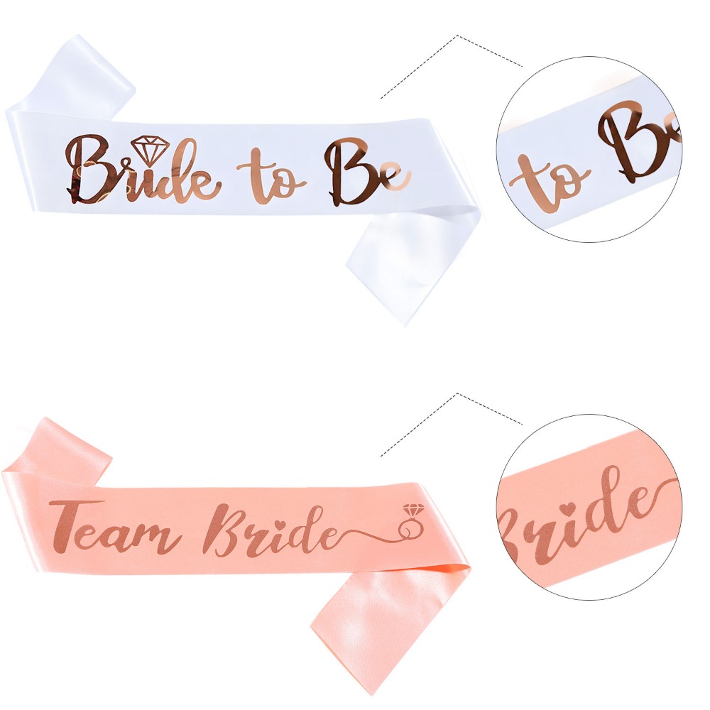 Set 13pcs Bachelorette Party S - مراجعة Bride Tribe Sash وسعره
