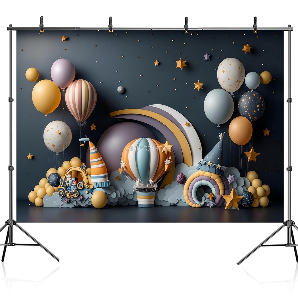 Photography Backdrop 3D Balloo - مراجعة Wedding Qq وسعره