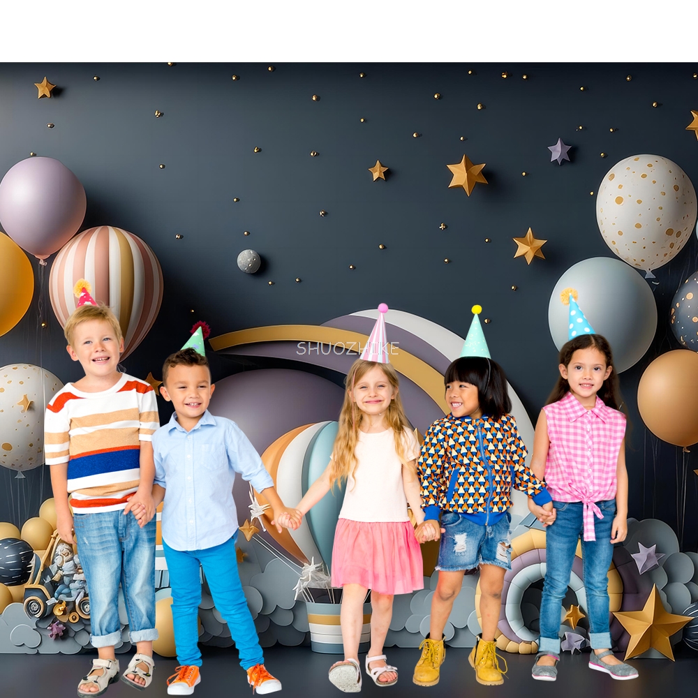 Photography Backdrop 3D Balloo - مراجعة Wedding Qq وسعره