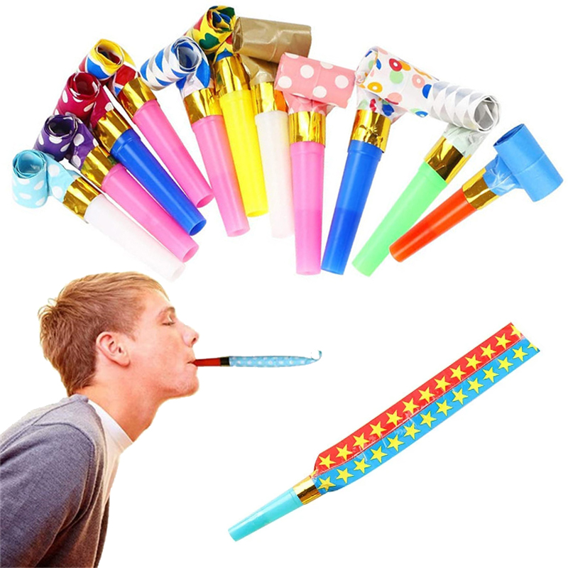 10PCS Blowout Long Nose Whistl - مراجعة Wedding Event Supply وسعره
