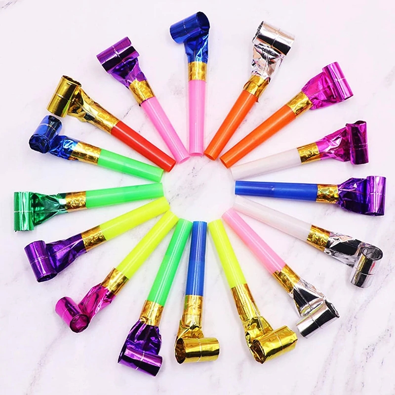 10PCS Blowout Long Nose Whistl - مراجعة Wedding Event Supply وسعره