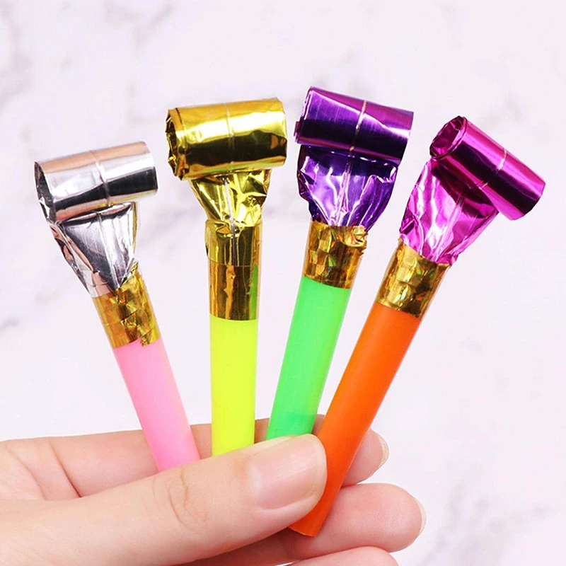 10PCS Blowout Long Nose Whistl - مراجعة Wedding Event Supply وسعره