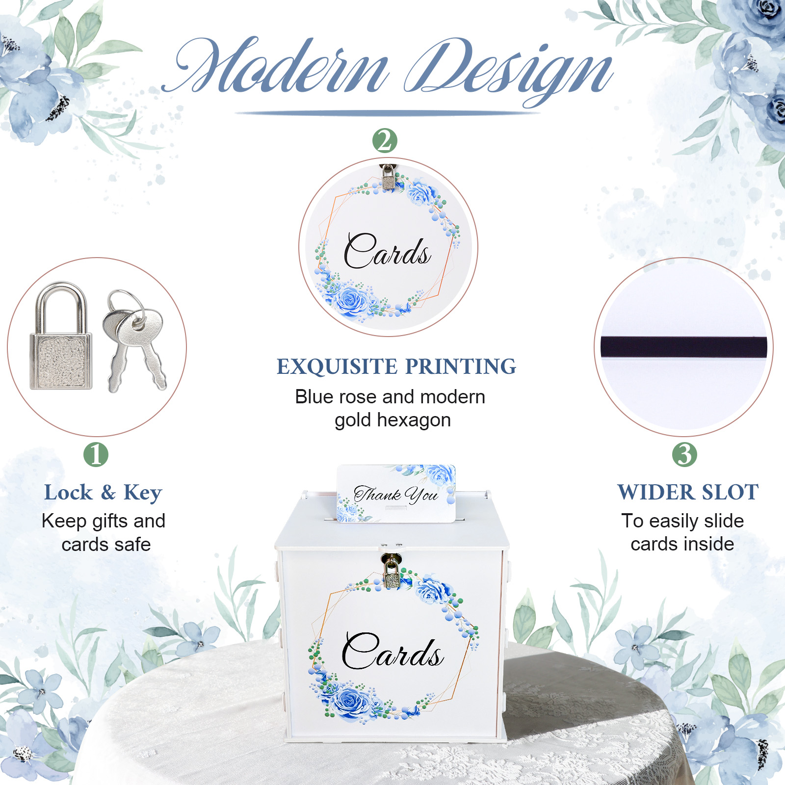 White Wedding Card Box for Rec - مراجعة Wedding Sutra وسعره