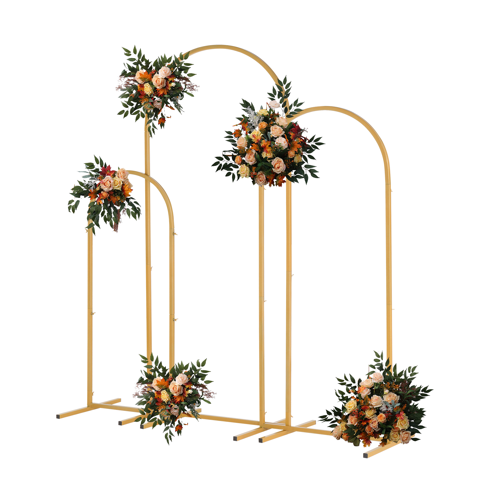 Golden metal balloon arch brac - مراجعة Wedding Balloon Arch وسعره