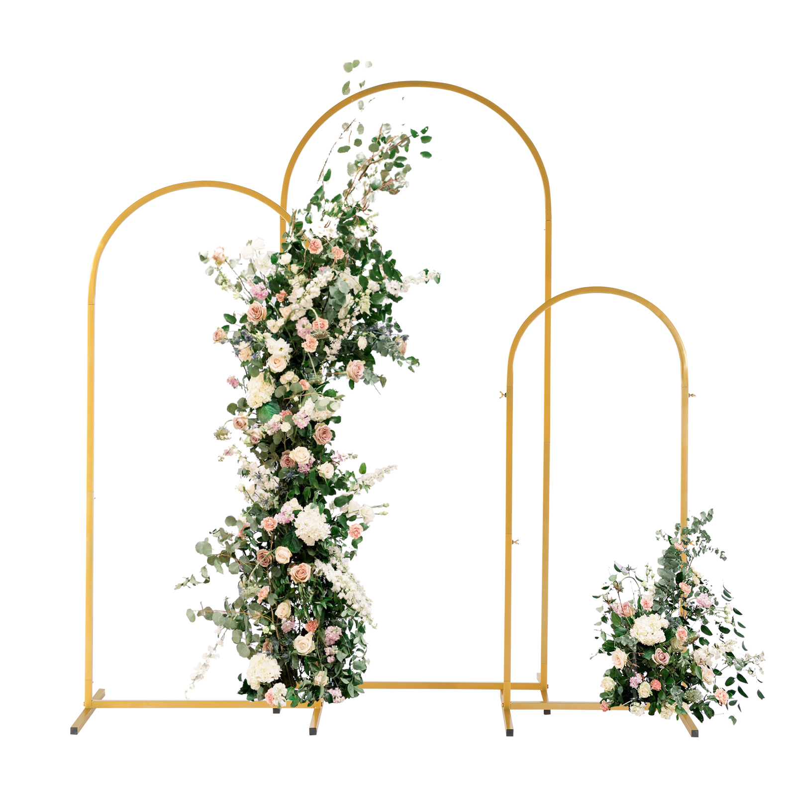 Golden metal balloon arch brac - مراجعة Wedding Balloon Arch وسعره