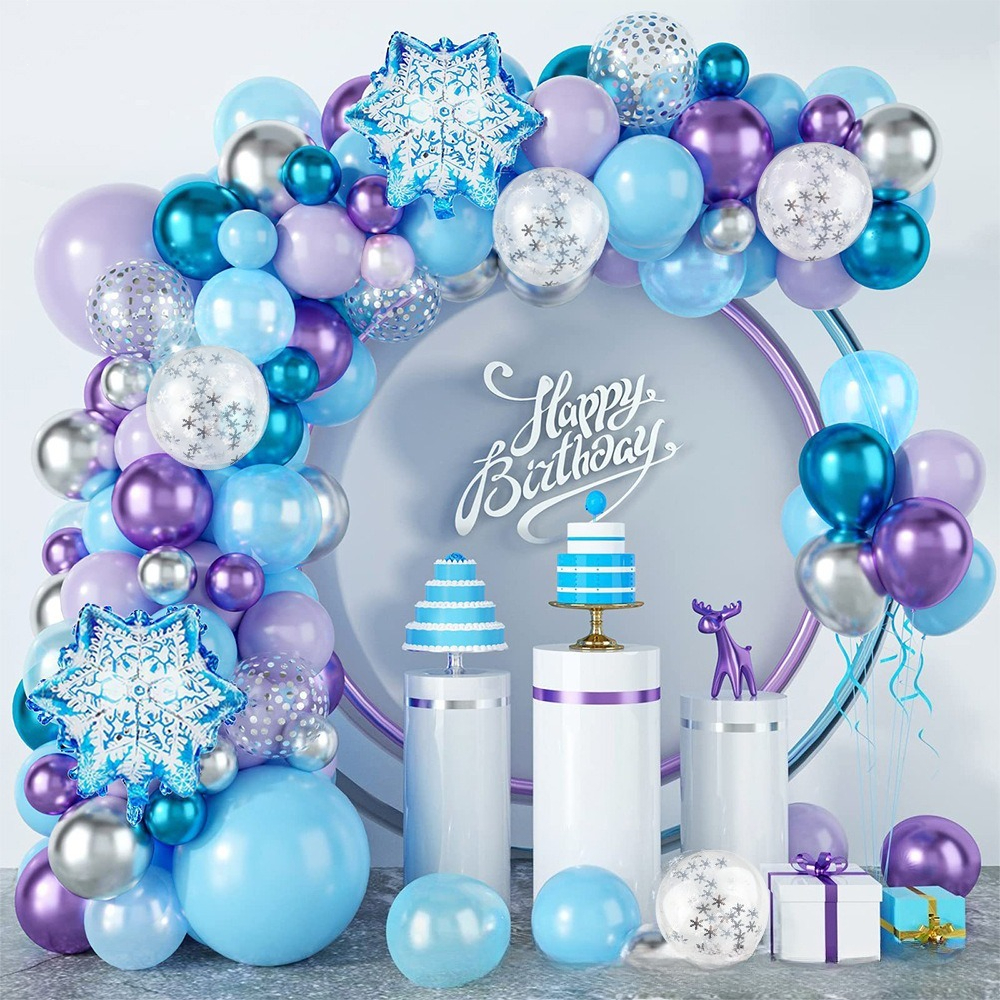 Winter Wonderland Snowflake Ba - مراجعة Wedding Balloon Arch وسعره