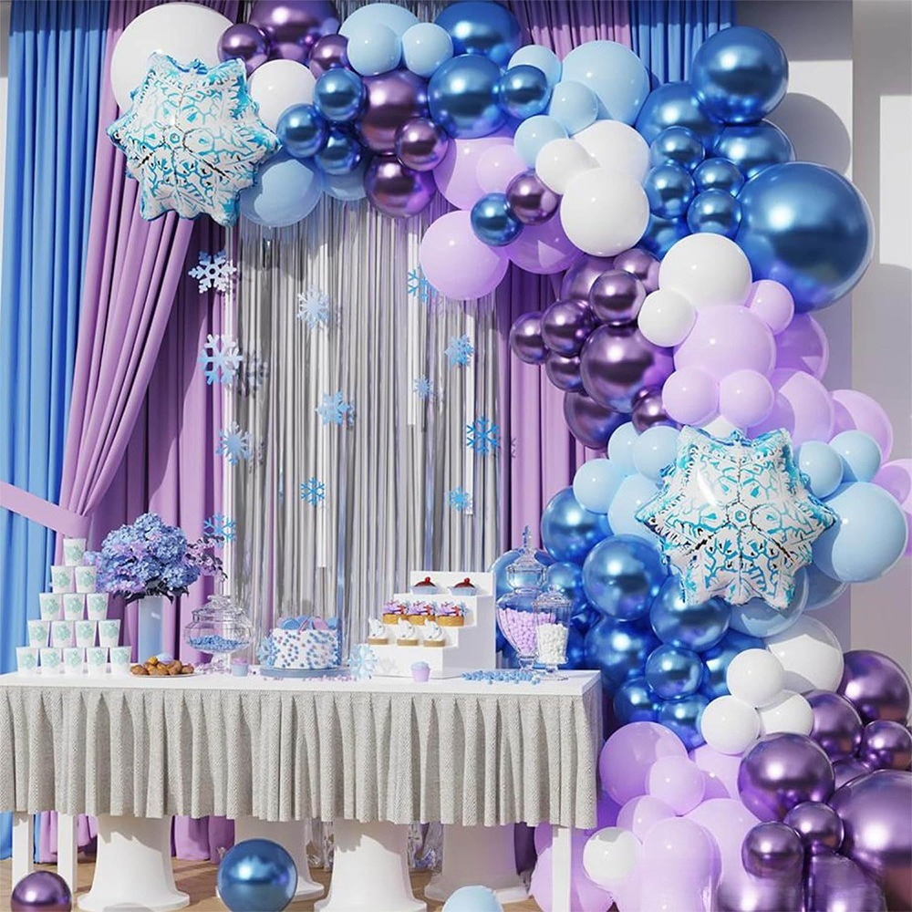 Winter Wonderland Snowflake Ba - مراجعة Wedding Balloon Arch وسعره