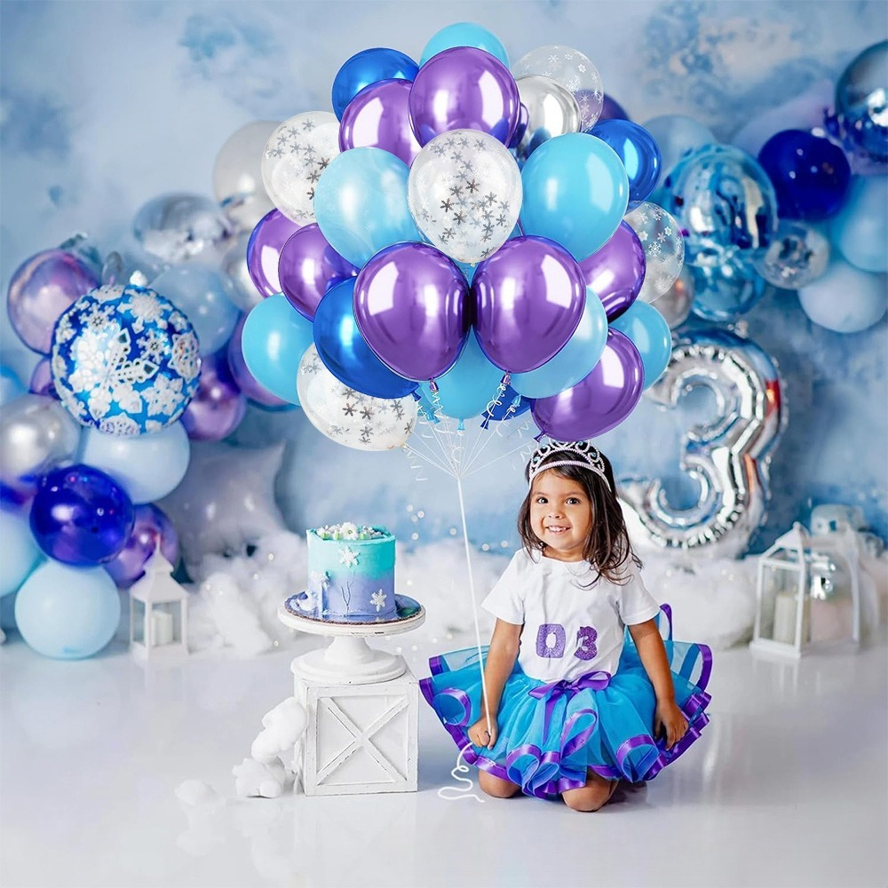 Winter Wonderland Snowflake Ba - مراجعة Wedding Balloon Arch وسعره