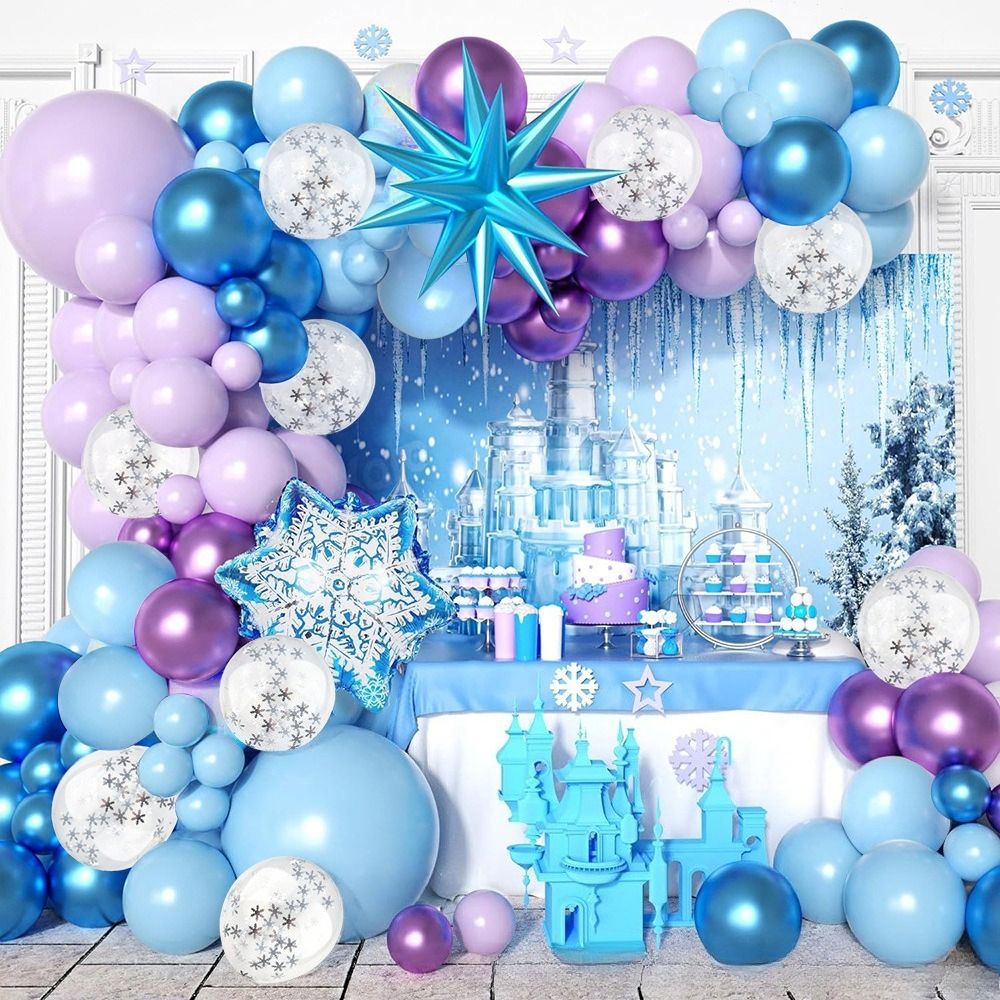 Winter Wonderland Snowflake Ba - مراجعة Wedding Balloon Arch وسعره