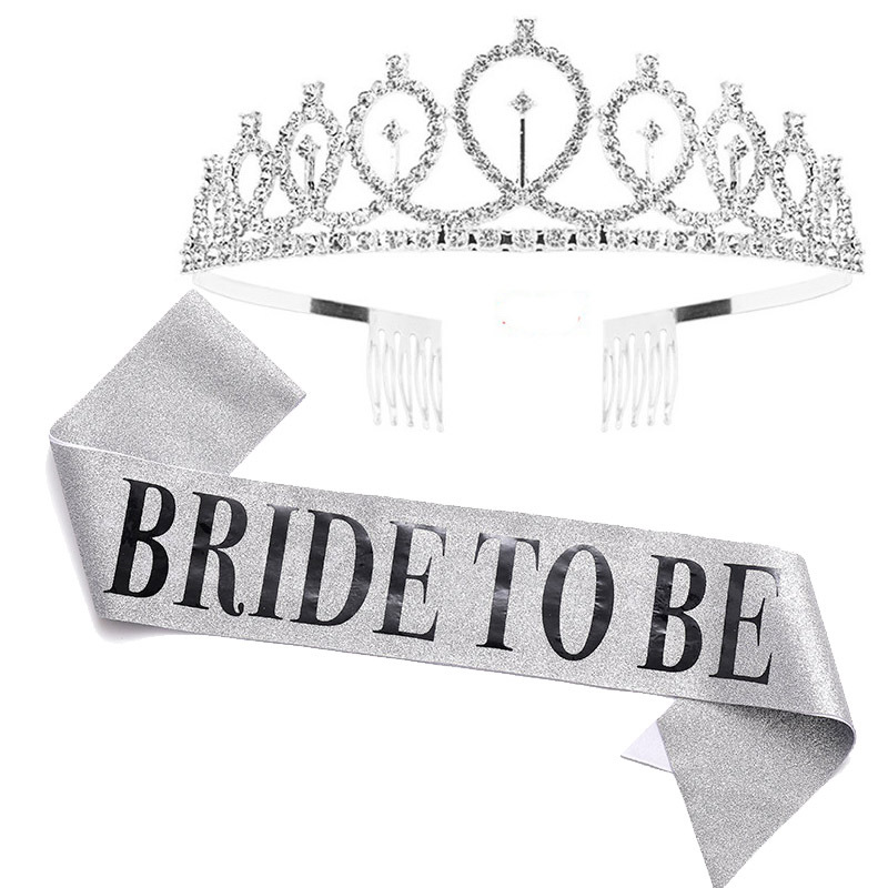 1set Rose Gold Bride to Be Sat - مراجعة Bride Tribe Sash وسعره